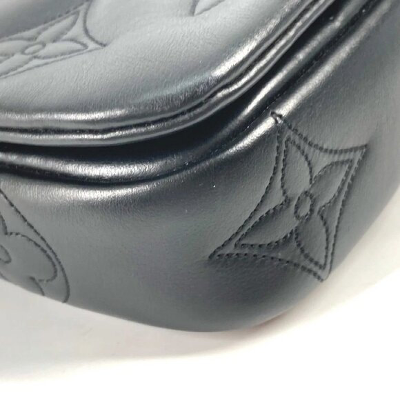 LOUIS VUITTON M81398 Monogram bubblegram wallet strap Crossbody Clutch 2WAY Bag - Picture 5 of 16